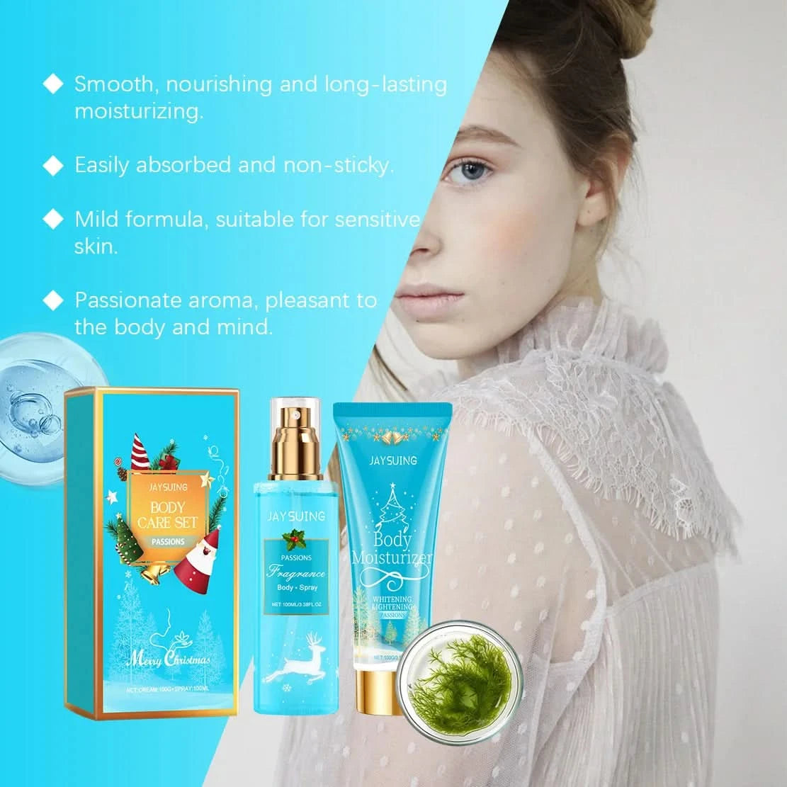 Jaysuing 200ml Scented Moisturizing Cream Spray Long Lasting Fragrance Body Lotion Moisturizing Deodorant Portable Aroma Refresh - M & M Global