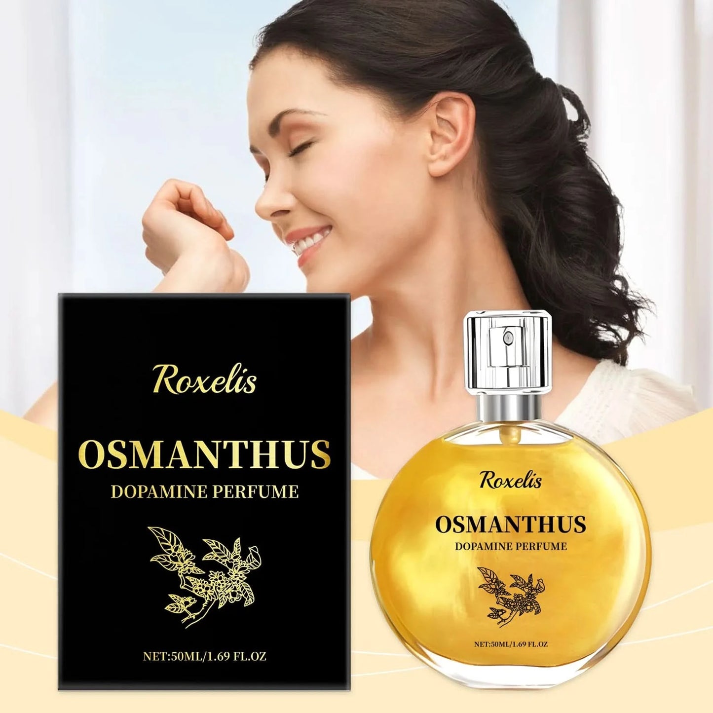 ROXELIS Osmanthus Perfume OSMANTHUS Eau de Parfum Pure Osmanthus Extracto para Restaurar el Sabor Osmanthus 1.7 fl oz - M & M Global