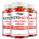 Keto + Acv Gummies - Healthy Weight Management, Accelerated Fat Burning, Whitening Skin - 100 Gummies - M & M Global