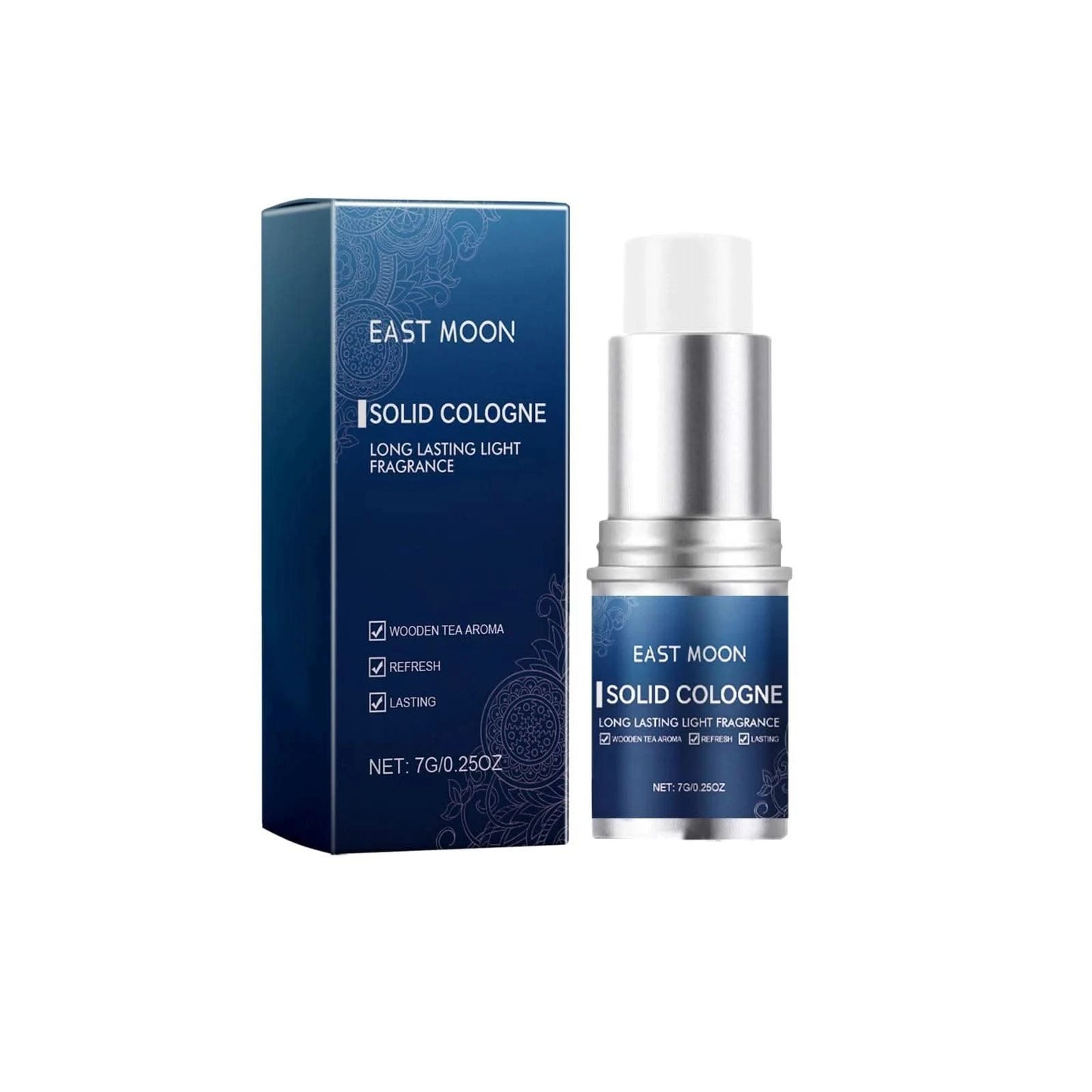 East Moon Men Perfume Solid Balm Stick Non-greasy Woody Scent Charming Portable Design Bussiness Pheromone Perfume Solid Balm - M & M Global