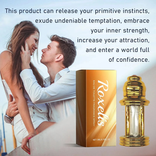 Roxelis 3ml Long Lasting Fragrance Perfume Natural Refreshing Light Ocean Scent Dating Attracts Love Deodorant Pheromone Perfume - M & M Global