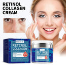 EELHOE Retinol Collagen Cream Lightens Fine Lines Tightens Skin Evens Skin Tone Moisturizes Face Cream Improve Skin Elasticity - M & M Global