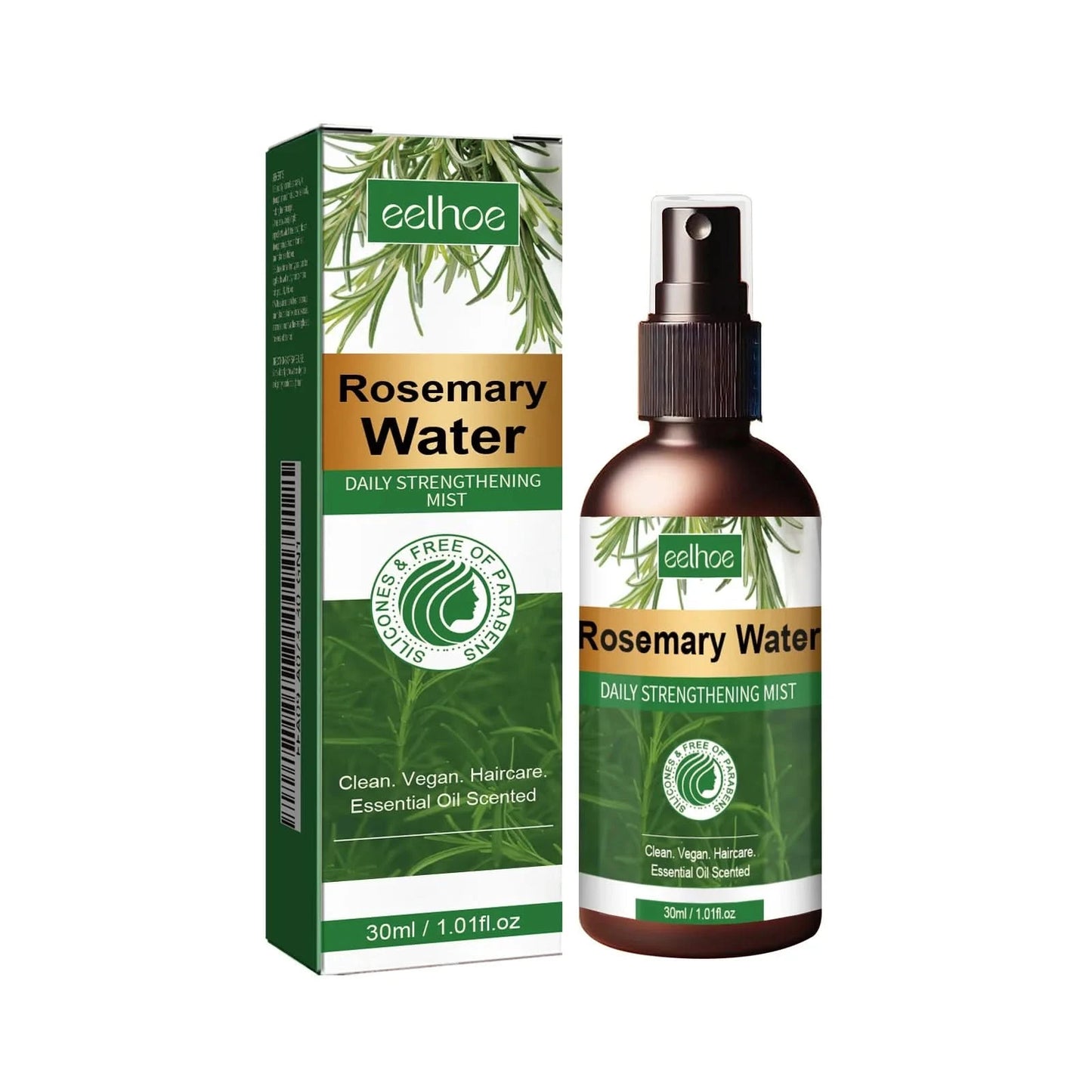 Eelhoe Rosemary Hair Growth Spray Nourish Scalp Treatment Anti Hair Loss Strengthen Repair Split Ends Frizz Smooth Hair Spray - M & M Global