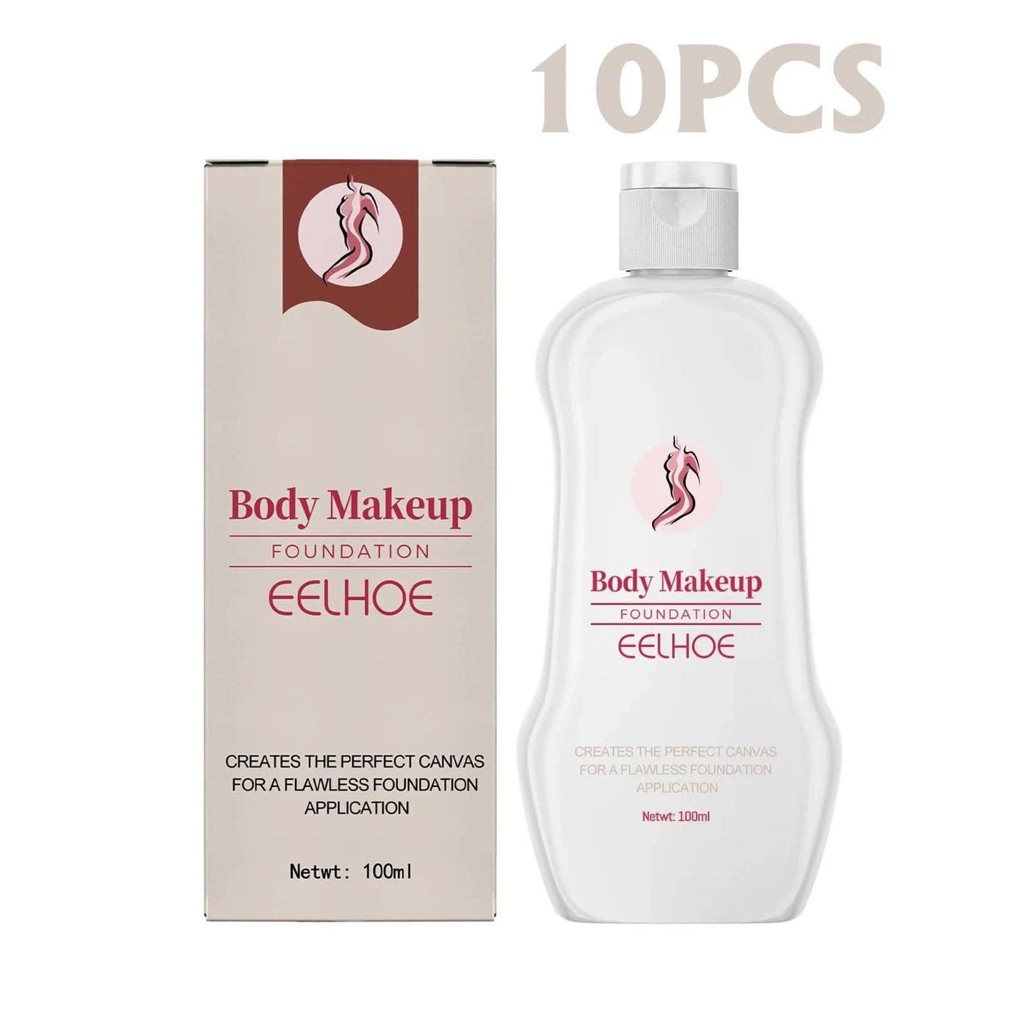 Eelhoe Body Makeup Liquid Foundation Lightening Skin Spots Tattoo Defects Natural Setting Moisturize Lasting Foundation Make Up - M & M Global