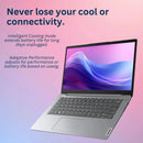 Lenovo 14" Business Laptop,Intel Celeron N4020,4GB RAM,384GB Storage(128GB eMMC+256GB SD Card),Cloud Grey,Windows 11 Home