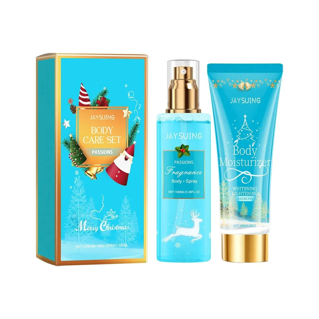 Jaysuing 200ml Scented Moisturizing Cream Spray Long Lasting Fragrance Body Lotion Moisturizing Deodorant Portable Aroma Refresh - M & M Global