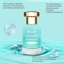 Roxelis 50ml Fresh Perfume Ocean Vitality Long Lasting Scent Pheromone to Attract Romantic Dating Flirting Glamour Perfume Spray - M & M Global