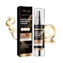 Hoygi 50ml Rapid Anti Wrinkle Cream Instant Remove Wrinkles Fine Line Moisturize Firming Face Hydrating Brightening Facial Cream - M & M Global