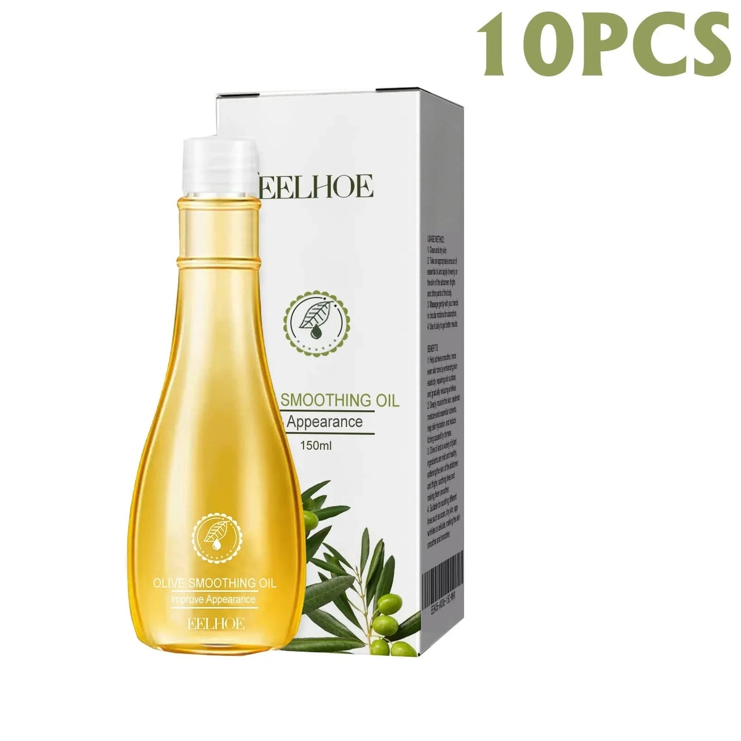 EELHOE Olive Skin Care Oil Temperature and Moisturizing Softening Firming Skin Nourishing Body Skin Care Oil Multi-Purpose Care - M & M Global
