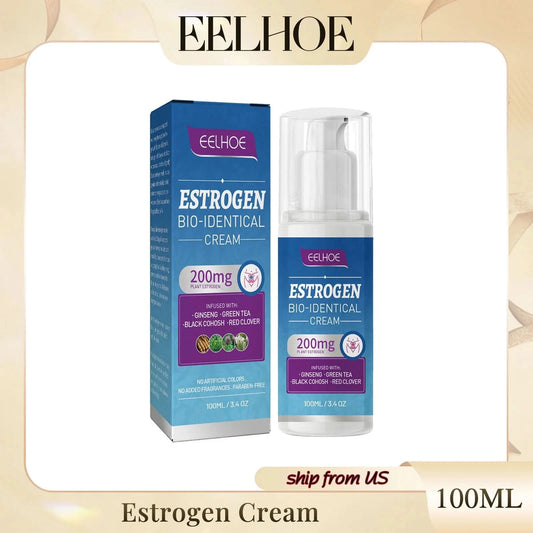 Eelhoe Menopausal Estrogen Cream Soothing Cream Care Cream To Reduce Women's Menopausal Fatigue Mood Swings Care Cream - M & M Global