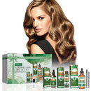 Eelhoe 1set Rosemary Hair Care Gift Set Hair Growth Oil Spray Roller Ball Nourish Scalp Strengthen Repair Split Ends Frizz Set - M & M Global