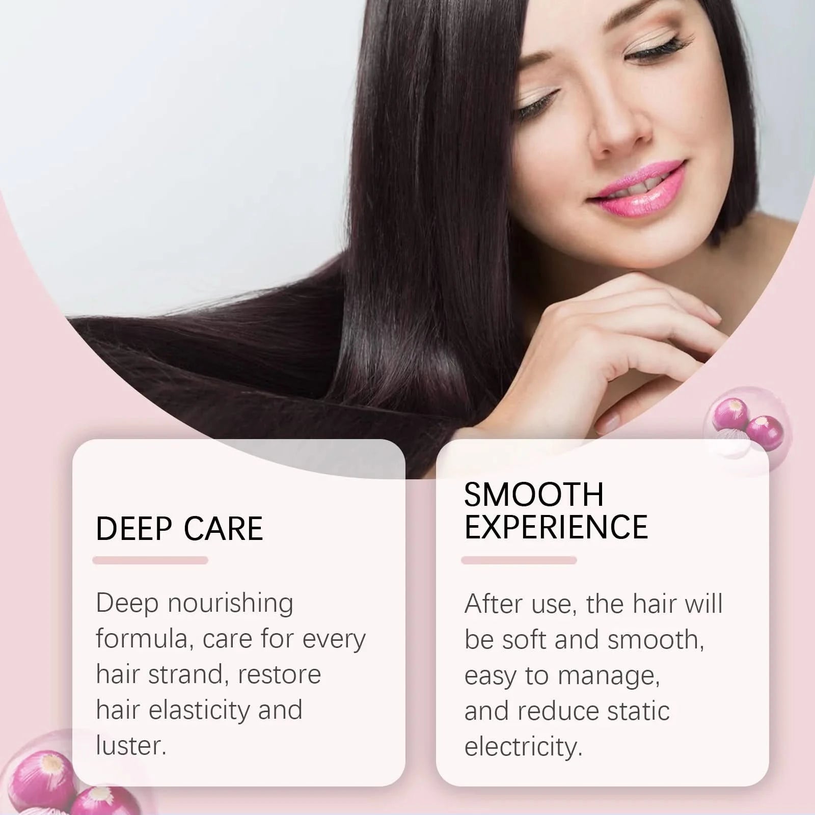 Hoegoa Natural Hair Care Set Nourishing Scalp Strengthening Hair Roots Deep Cleaning Dirt Oil Control Smoothing Hair Wash Set - M & M Global