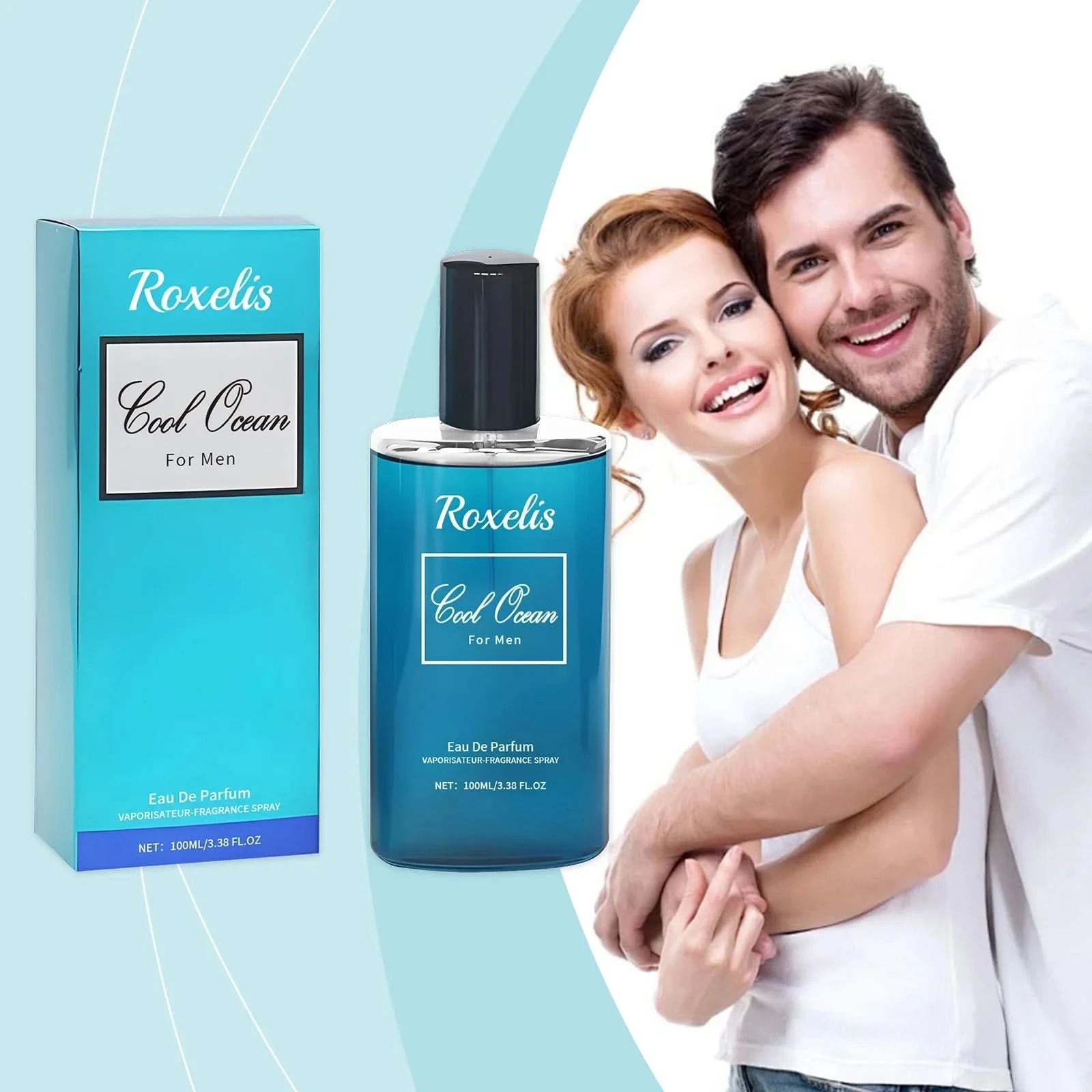 Roxelis Pheromone Light Perfume Spray For Men Lasting Fragrance Scent Of Fresh Natural Elegant Release Charming Dating Perfume - M & M Global