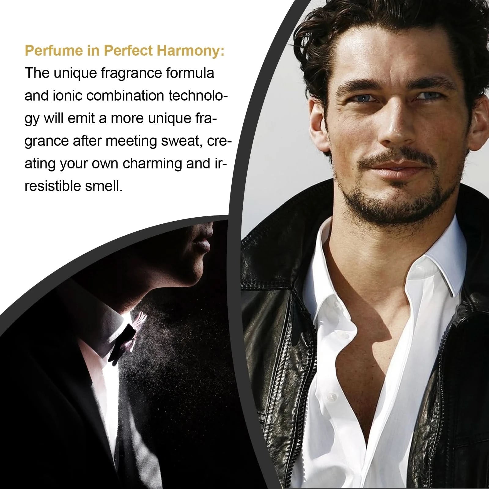 Roxelis Men Natural Scent Pheromone Perfume Charming Attractive Lasting Fresh Fragrance Men Perfume Spray for Bussiness Dating - M & M Global