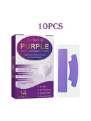 Jaysuing 14pcs Teeth Whitening Strips Purple Oral Fresh Breath Remove Yellow Cleaning Dental Bleaching Tooth Whitener Patches - M & M Global