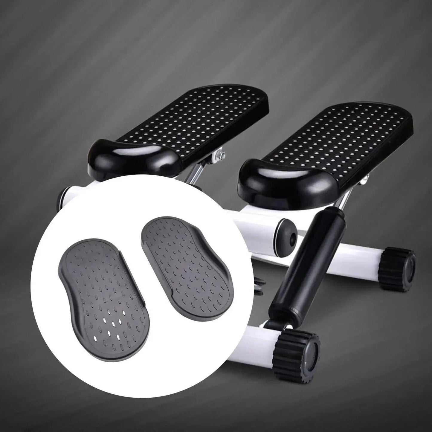 Elliptical Trainer Foot Pedals Lightweight Fitness Equipment Replacement Gear Easy to Install Non Slip Gym Pedal Accessories - M & M Global