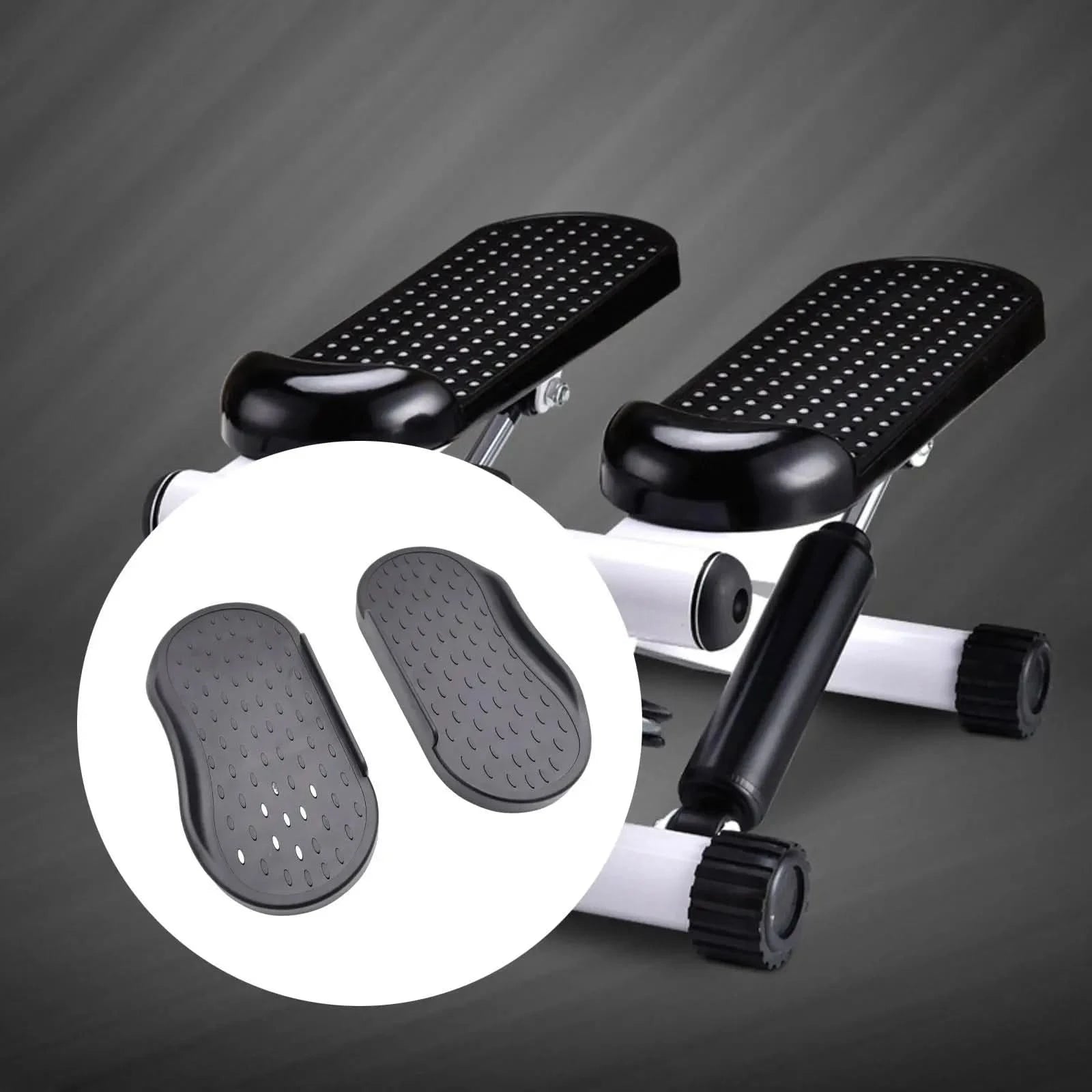 Elliptical Trainer Foot Pedals Lightweight Fitness Equipment Replacement Gear Easy to Install Non Slip Gym Pedal Accessories - M & M Global