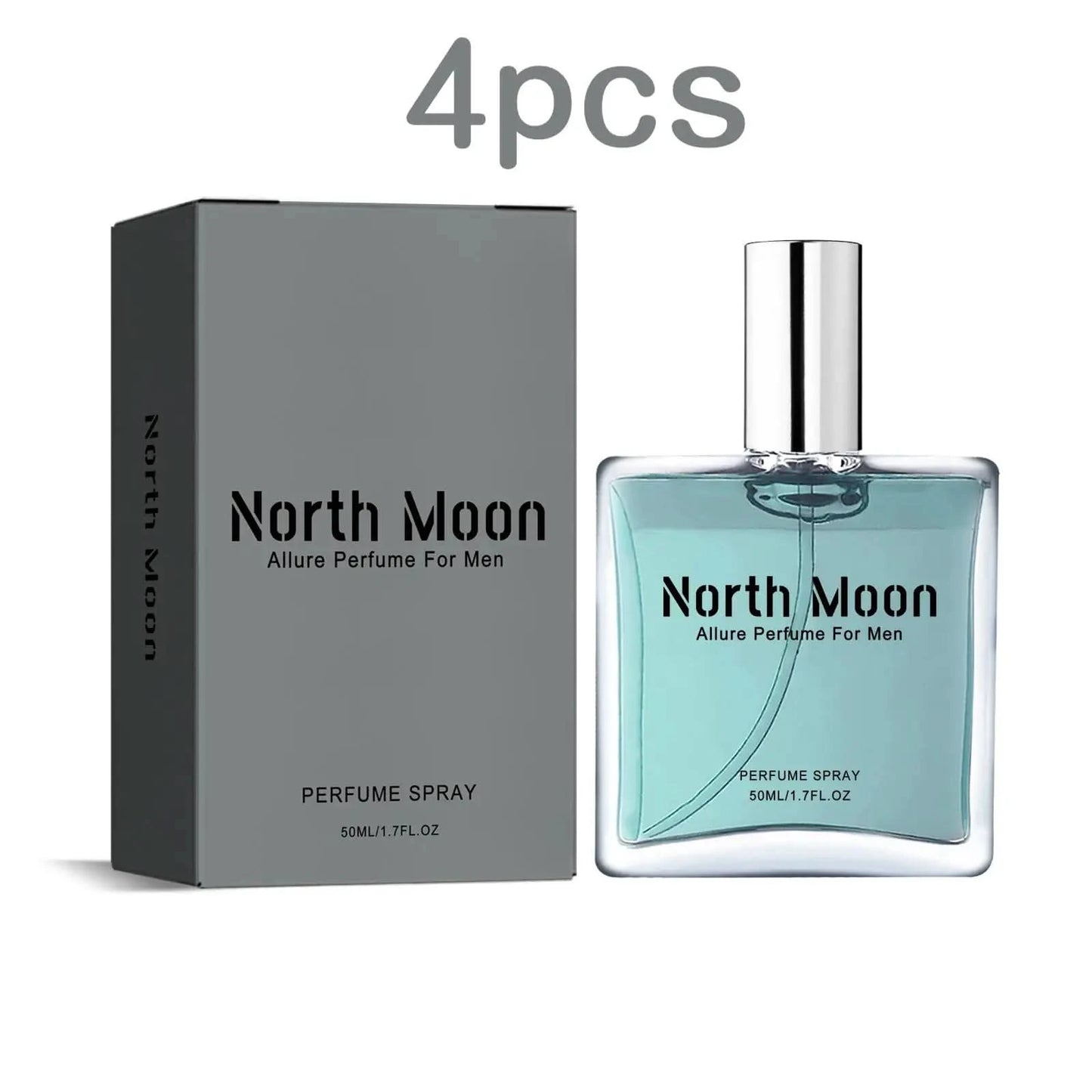North Moon 50ml Men Glamour Perfume Long Lasting Fragrance Pheromone Dating Attract Flirting Encourage Sexy Charming Perfume - M & M Global