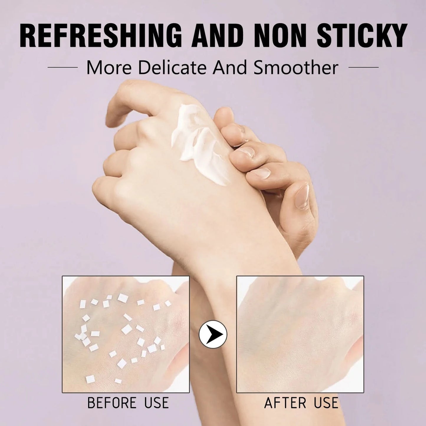 Oceaura Lilac Scent Hand Cream Anti Cracking Improve Rough Skin Prevent Dryness Refreshing Non-sticky Goat Milk Hand Care Cream - M & M Global