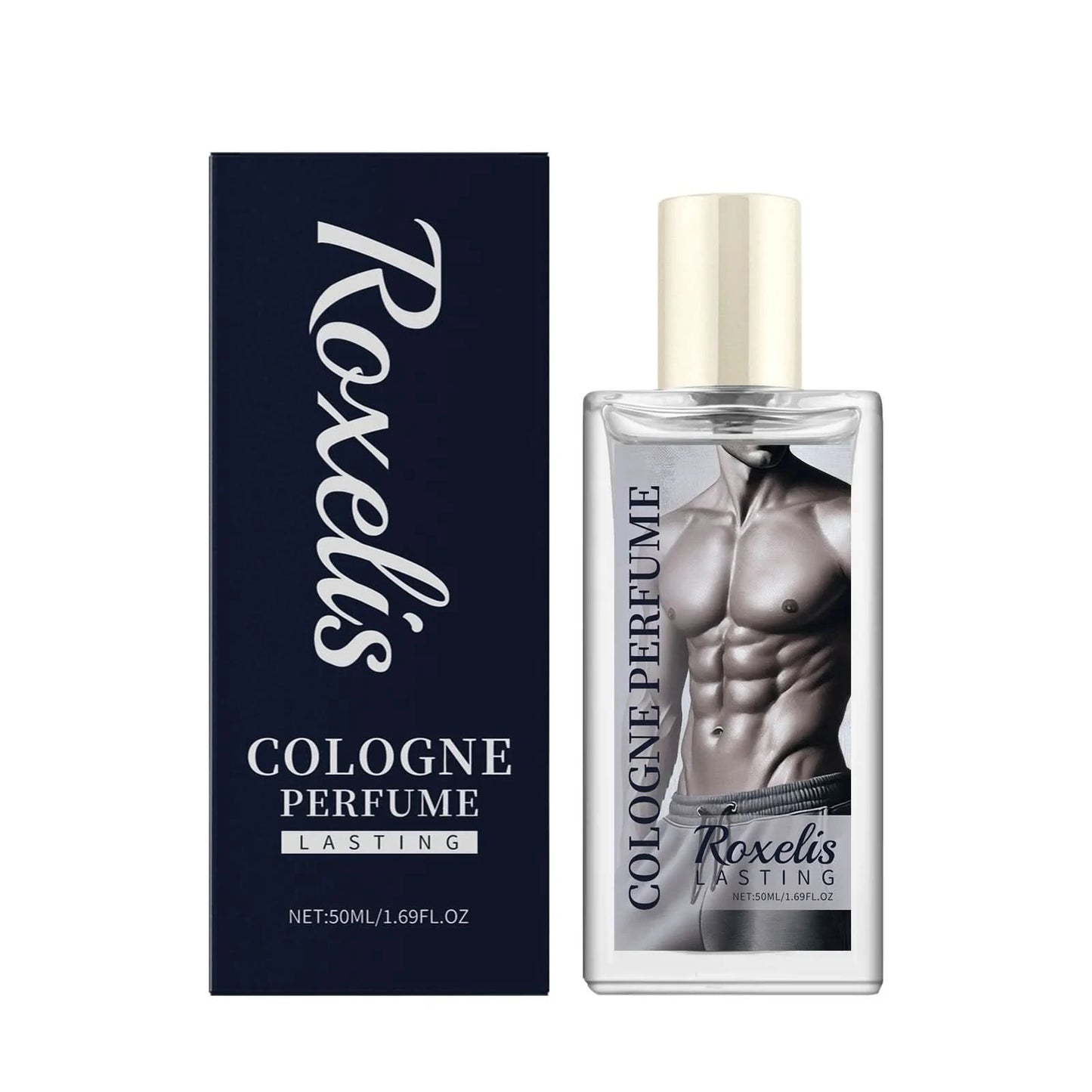 Roxelis 50ml Cologne Pheromone Men Perfume Spray Charming Elegant Cologne Odor Remove Dating Flirt Atmosphere Glamour Perfume - M & M Global