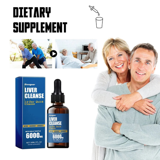 Googeer 30ml Dietary Supplement Drops Support Immunity Relieve Fatigue Stress Relaxing Body Liver Healthy Care Oral Drops - M & M Global
