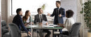 JHK Leather Waiting Room Chairs No Wheels,Guest Chair with Padded Arm Office Guest Chair Conference Room Lobby Table