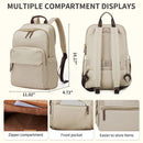 New Simple Large Capacity Backpack Women Travel Business Teacher Backpack Laptop Shoulder Bag Girl School Student Backpack Purse - M & M Global