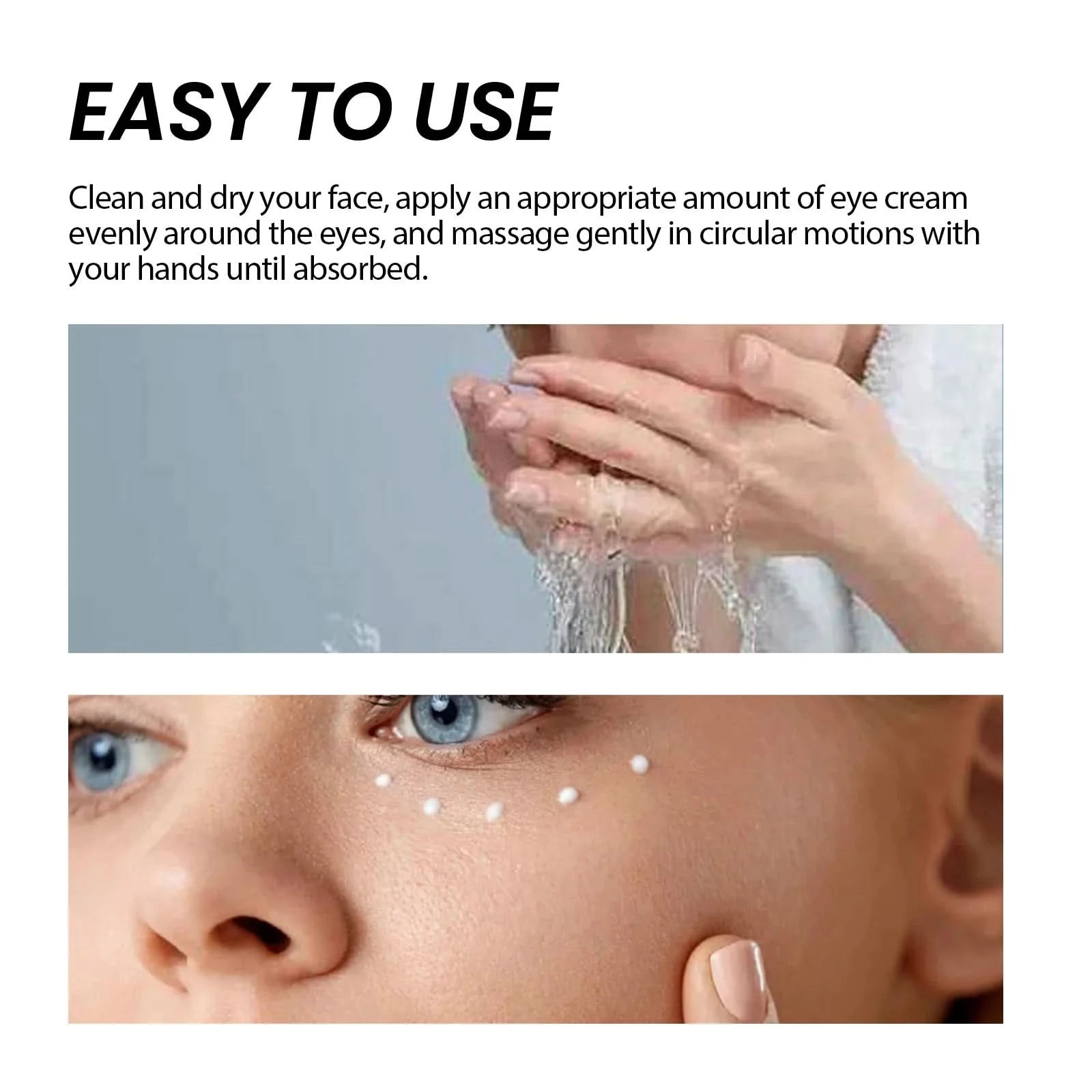 West Month Anti-aging Eye Cream Fade Fine Line Reduce Under Eye Bags Remove Dark Circles Hydrating Firming Lifting Eye Cream - M & M Global