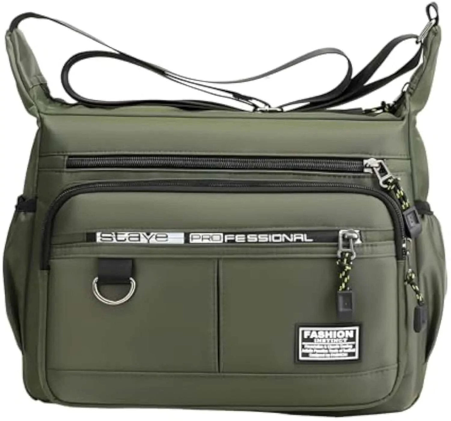 Design Oxford Shoulder Bag Large Capacity Men's Casual Multi-layer Pocket Fashion Single Shoulder Crossbody Luxury Messenger Bag - M & M Global