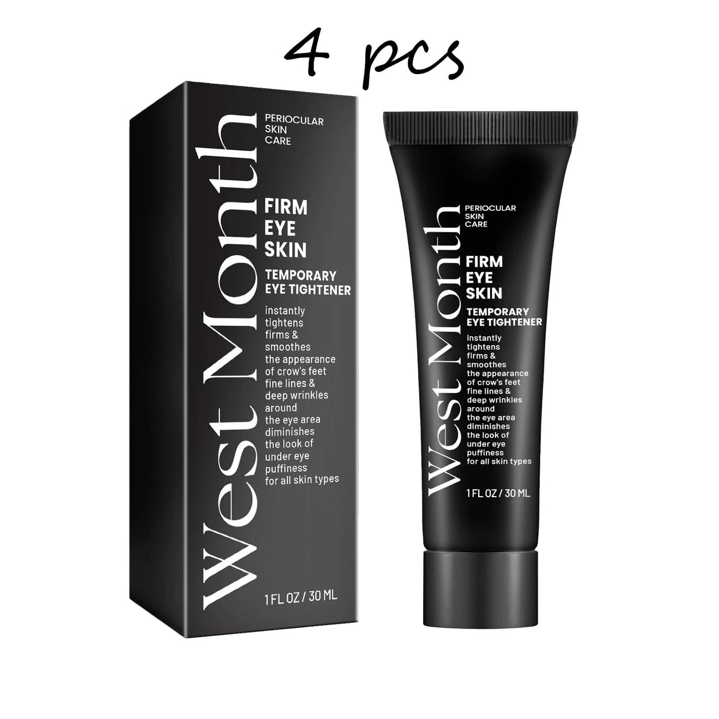 West Month Anti-aging Eye Cream Fade Fine Line Reduce Under Eye Bags Remove Dark Circles Hydrating Firming Lifting Eye Cream - M & M Global