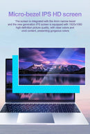 NEW 15.6" Ultra Slim Laptop 16GB RAM 2TB SSD Intel N3700 Notebook Gamer 1920*1080 Display Office Study Computer PC Windows11 Pro