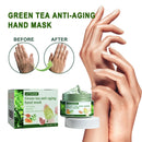 Jaysuing 50g Green Tea Exfoliating Hand Mask Moisturizing Whitening Anti Wrinkle Remove Dead Skin Calluses Nourishing Hand Mask - M & M Global