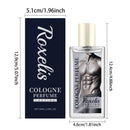 Roxelis 50ml Cologne Pheromone Men Perfume Spray Charming Elegant Cologne Odor Remove Dating Flirt Atmosphere Glamour Perfume - M & M Global