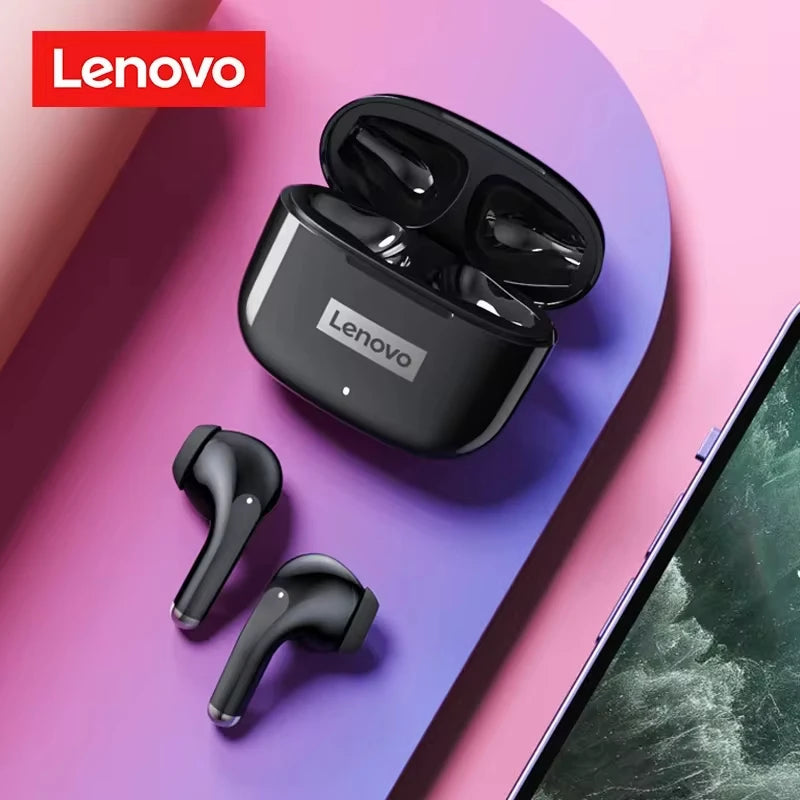 Ship From US Lenovo LP40 Pro Bluetooth Wireless Earphones Low Latency Sports Music Headphones Noise Reduction Earbuds