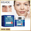 EELHOE Retinol Collagen Cream Lightens Fine Lines Tightens Skin Evens Skin Tone Moisturizes Face Cream Improve Skin Elasticity - M & M Global