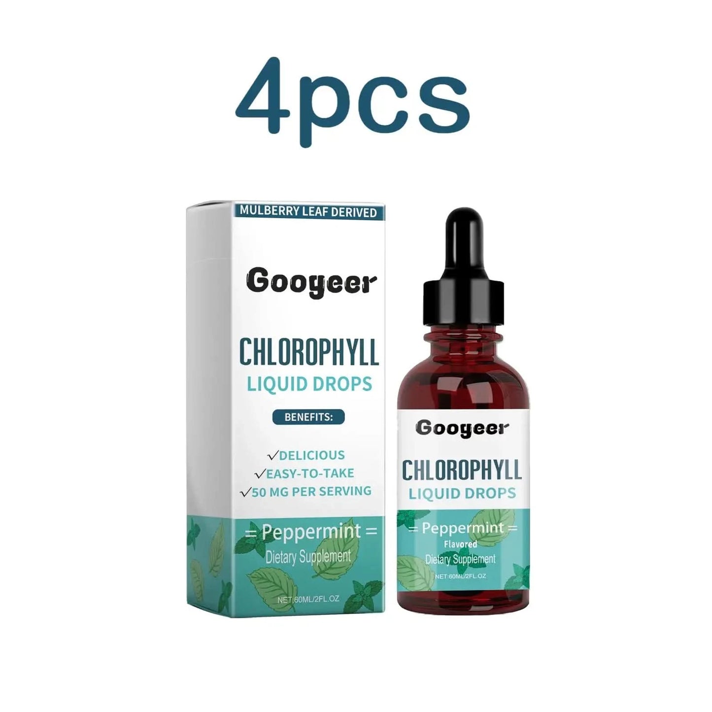 Googeer 60ml Dietary Energy Enhancement Drops Remove Oral Odor Improve Health Shaping Body Curve Enhance Immune Lose Weight Drop - M & M Global