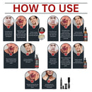 East Moon Men Beard Care Set for Cleaning Strengthen Nourishing Beard Promote Beard Growth Moisturizing Men Whisker Care Set - M & M Global