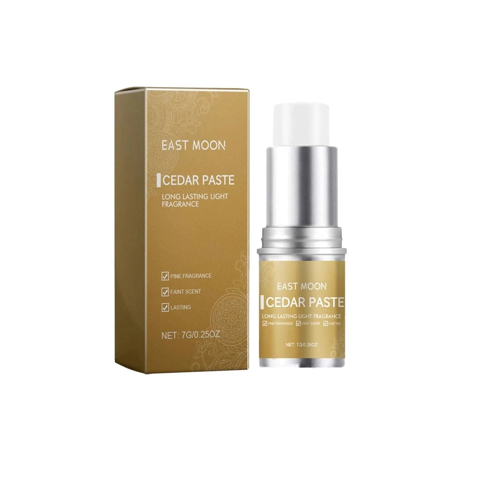 East Moon Men Perfume Solid Balm Stick Non-greasy Woody Scent Charming Portable Design Bussiness Pheromone Perfume Solid Balm - M & M Global