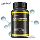 Turkesterone Supplement - Improves Male Performance, Endurance, Motivation, Focus & Muscle Mass - 120 Capsules - M & M Global