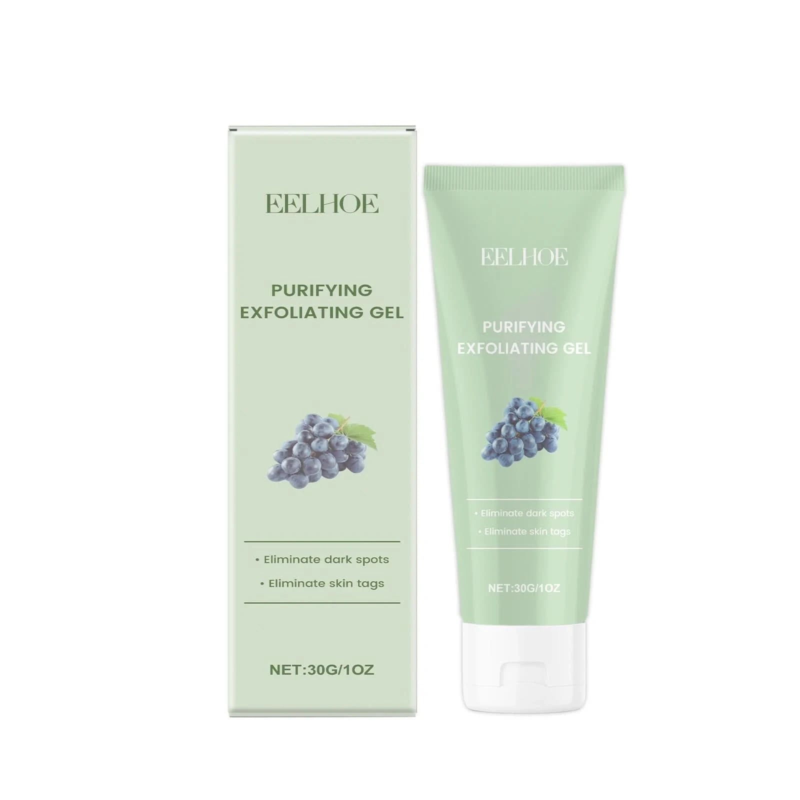 Facial Exfoliating Gel Skin Care Deep Cleaning Face Scrub Skincare Product Hyaluronic Acid Repair Facial Moisturizing Face Gel - M & M Global