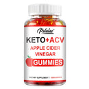 Keto + Acv Gummies - Healthy Weight Management, Accelerated Fat Burning, Whitening Skin - 100 Gummies - M & M Global