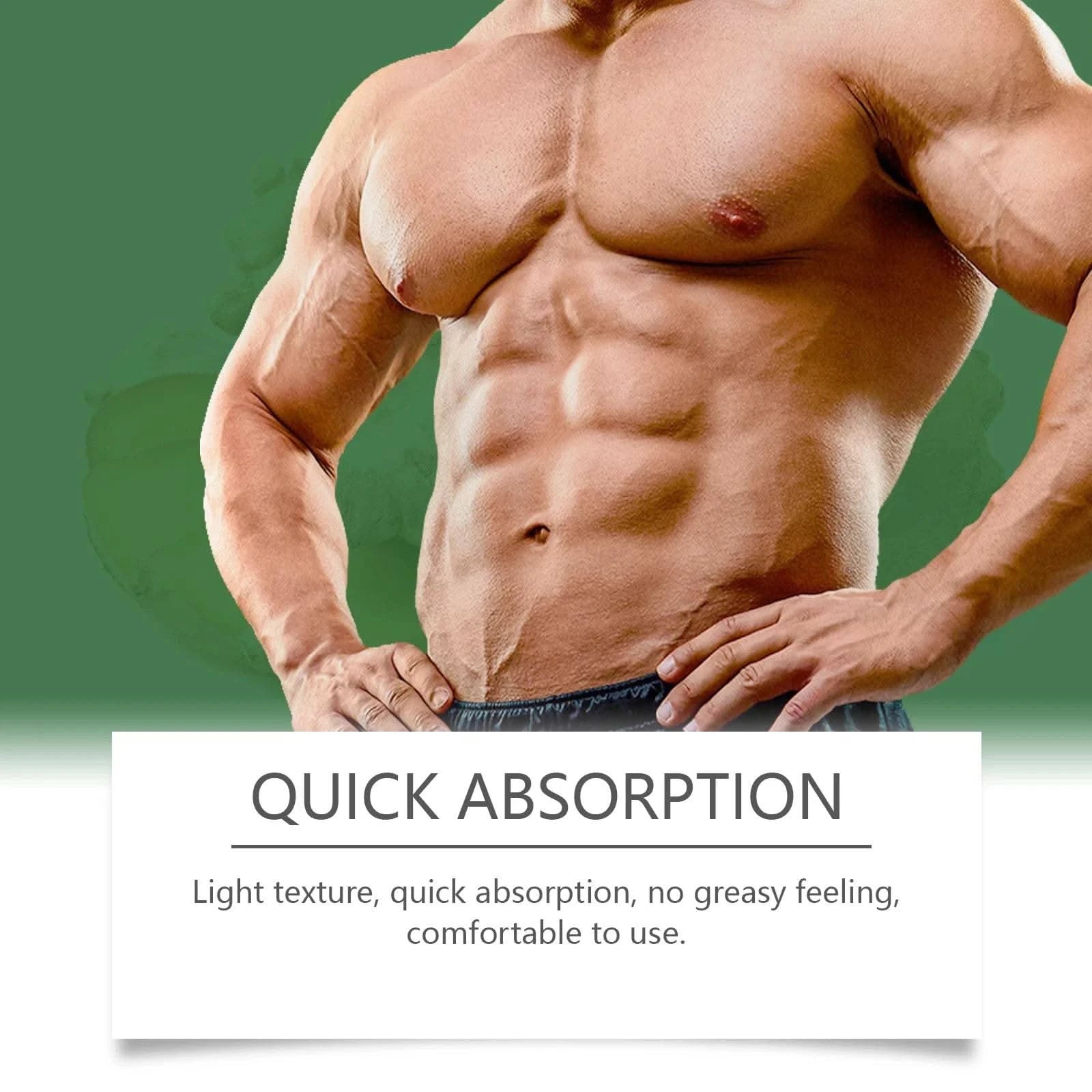 60g Muscle Activation Cream Men'S Sports Deep Moisturize Beauty Weight Loss Muscle Tightness High Intensity Fitness Shape Cream - M & M Global