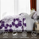 Floral bedding set with purple flowers on a bed in a bedroom setting.
Queen floral comforter set

Large floral print bedding

7-piece microfiber bedding set

All-season comforter

Brushed microfiber comforter

Luxury bed set for queen bed

Fade-resistant bedding

Machine washable comforter

Elegant bedroom décor set

Gift bedding set for holidays