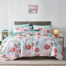 Bed with floral comforter and pillows in a bedroom setting
Microfiber Bedding Set, Queen Comforter Set, Lightweight Comforter, Pinch Pleat Bedding, Quilted Comforter, Solid Color Bedding, Soft Bedding Set, Elegant Bedding, All Season Comforter, Brushed Microfiber, Modern Bedroom Decor, Gift Bedding Set, Fade Resistant Bedding, Cozy Bedding Set, Hotel Style Bedding, Bedroom Essentials, Bed Comforter with Pillowcases, Non-Toxic Bedding, Machine Washable Bedding, Minimalist Bedding

