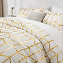 Bed with gold geometric patterned bedding and pillows.

Comfora Cozy Bedding Set
sage green bedding
white bedding set
comforter set queen
floral duvet cover
Comfora Cozy Bedding Set
plush comforter set cozy pack
ultra-soft all-season comforter and shams
luxury cozy bedding set online
warm textured comforter set King/Queen

Green Plant Bedding


Botanical Quilt Set


Nature Print Bedding


5 Piece Bedding Set

7 Piece Bedding Set
