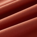Close-up of brown fabric with a subtle texture

Microfiber comforter set

Solid color bedding set

Soft bedding for all seasons

Twin/Queen/King comforter

Lightweight bed set

Wrinkle-resistant bedding

Machine washable comforter

Minimalist bedding

Dorm room bedding

Gift bedding set