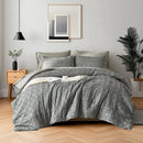Gray checkered comforter set on a bed in a bedroom with plants and a lamp.
Queen size bedding set

Floral textured comforter

Ultra-soft microfiber comforter

Cut flower design bedding

All-season quilt set

Lightweight comforter set

Solid color bed set

Machine washable bedding

Fade-resistant bedding

Cozy bedroom gift set