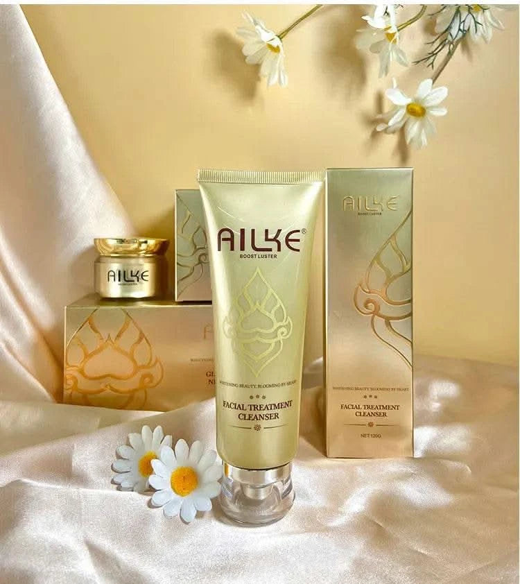 AILKE Whitening Remove Black Spots Facial Cleanser Refreshing Foaming Oil Control Non-irritating With Amino Acid Women Face Care - M & M Global