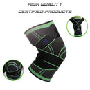 1 Piece Of Sports Men's Compression Knee Brace Elastic Support Pads Knee Pads Fitness Equipment Volleyball Basketball Cycling - M & M Global