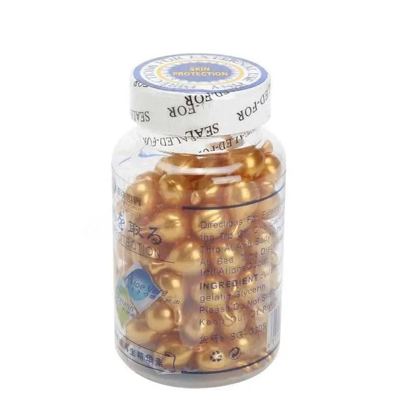 3pcs Vitamin E Extract Capsules Moisturizing and hydrating Ve Serum Facial Capsule 90pcs/bottle - M & M Global